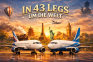 In 43 LEGS um die Welt