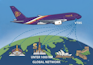 Thai Airways Regional- & Inlandsnetz